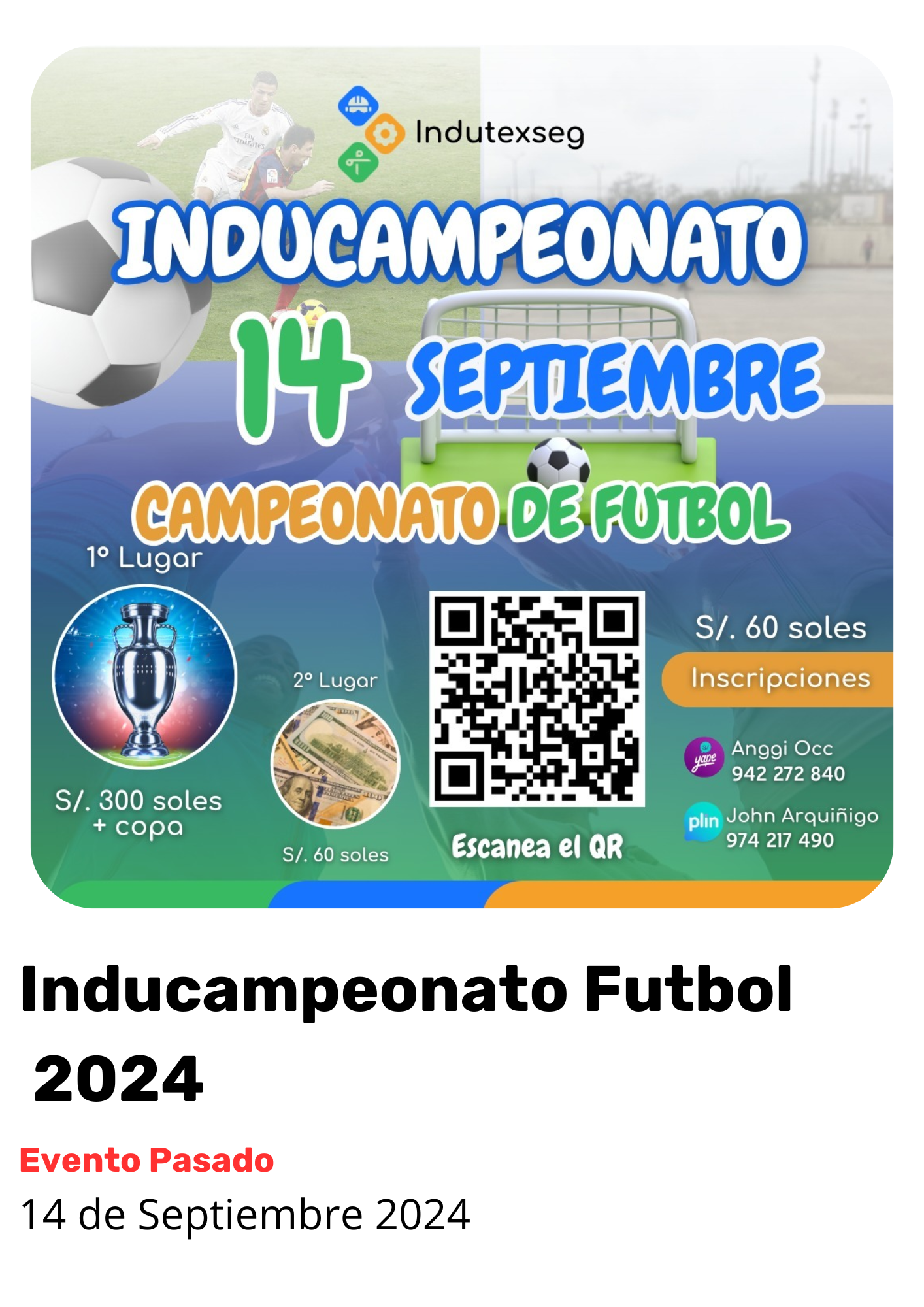 Inducampeonato Futbol 2024